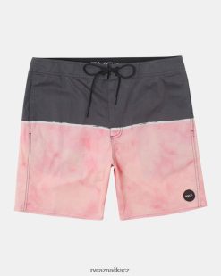 dna RVCA unisex okresní šortky 18 plameňák BN4N08280