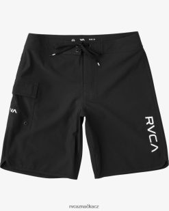 dna RVCA unisex východní šortky 20 všechno černé BN4N08597