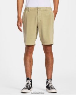 oblečení RVCA muži all time pobřežní opláchnuté hybridní 19 šortky khaki BN4N08902