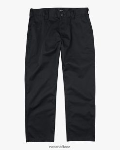 oblečení RVCA muži americké chino kalhoty Černá BN4N08771