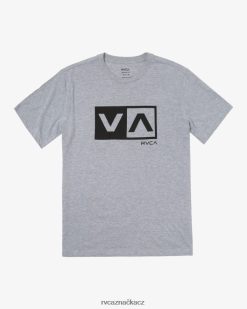 oblečení RVCA muži Balanční box tričko s krátkým rukávem atletický vřes BN4N08176