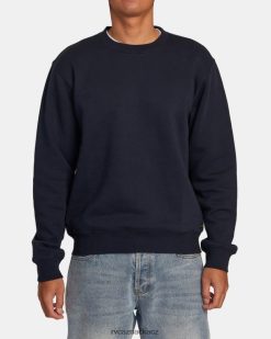 oblečení RVCA muži mikina na denní směnu nové námořnictvo BN4N08545