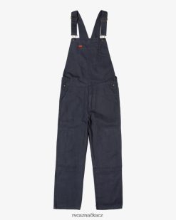 oblečení RVCA muži overal uvolněného střihu s řetězem garáž modrá BN4N08831