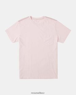oblečení RVCA muži PTC II pigmentové tričko světle růžová BN4N08180