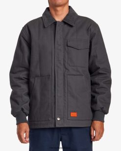 oblečení RVCA muži řetězovka plus bunda garáž modrá BN4N081069