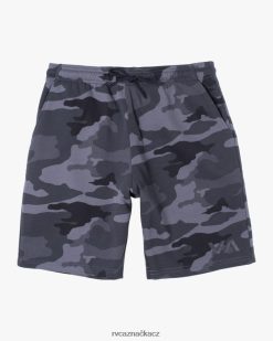 oblečení RVCA muži sportovní vycházkové šortky s elastickým pasem iv 19 kamufláž BN4N08785