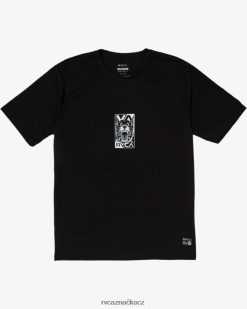oblečení RVCA muži triko martin ander Černá BN4N08293