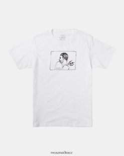oblečení RVCA muži urážka zranění tričko bílý BN4N08899
