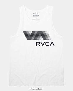oblečení RVCA muži va rozostření tílka bílý BN4N08599