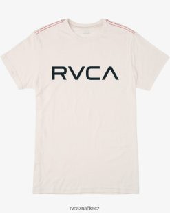oblečení RVCA muži velké tričko starožitná bílá BN4N08859