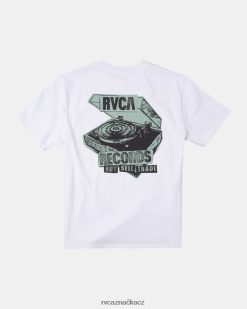 oblečení RVCA muži vinylové klubové tričko bílý BN4N0810