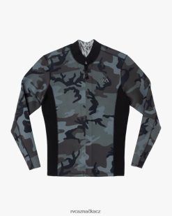 oblečení RVCA unisex Bunda neoprenu s 2mm balančním předním zipem kamufláž BN4N08152
