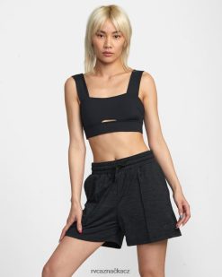 oblečení RVCA ženy c-able tréninkové šortky Černá BN4N081263