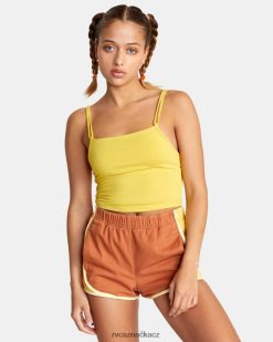 oblečení RVCA ženy canary cami top zlato BN4N081505