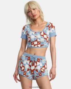 oblečení RVCA ženy elastické šortky geode santlewood BN4N081400