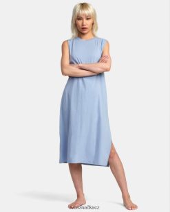 oblečení RVCA ženy flexinové zakrývací šaty prašná modrá BN4N081258