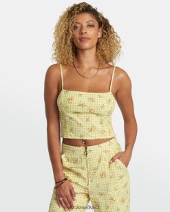 oblečení RVCA ženy jednotné tílko zlatý BN4N081179