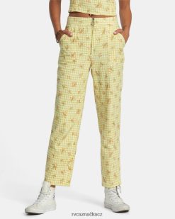 oblečení RVCA ženy kdekoli seersucker kalhoty zlatý BN4N081242
