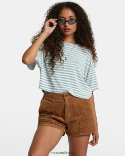oblečení RVCA ženy manšestrové šortky na denní světlo siena BN4N081195