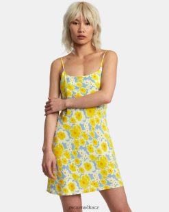 oblečení RVCA ženy midi šaty macarthur prašná modrá BN4N081395