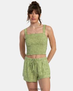 oblečení RVCA ženy nové yume šortky se stahovací šňůrkou kapradina BN4N081545
