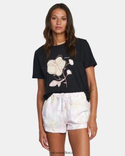 oblečení RVCA ženy plátěné nové yume šortky se stahovací šňůrkou bella BN4N081495