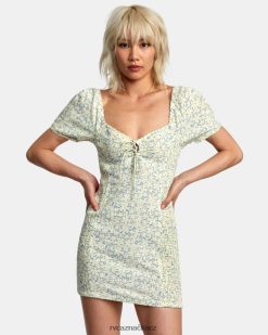 oblečení RVCA ženy plátěné šaty gretel citrón BN4N081407