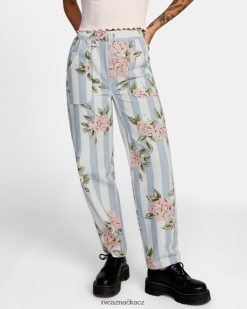 oblečení RVCA ženy scrunchie kalhoty s vysokým pasem mrak BN4N081721