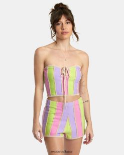 oblečení RVCA ženy upswing crop top vícenásobné BN4N081376