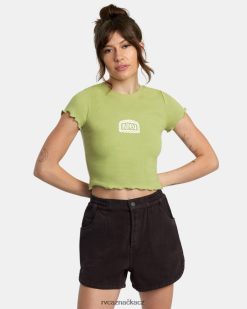 oblečení RVCA ženy zapletené tričko spolužačky kapradina BN4N081429