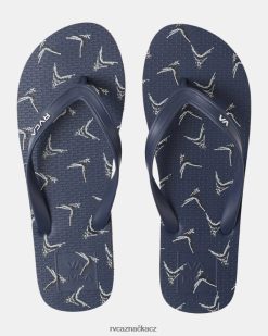 obuv RVCA muži legendy a manové sandály náladová modrá BN4N08800