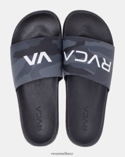 obuv RVCA unisex sportovní skluzavky kamufláž BN4N08841