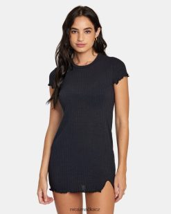 plavat RVCA ženy git to zahalit bodycon šaty Černá BN4N081256