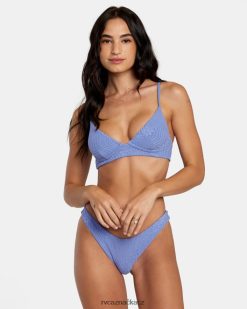 plavat RVCA ženy omámený třpytivý trojúhelníkový top bikin pobřeží BN4N081117