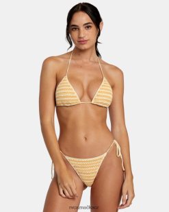 plavat RVCA ženy top trianglový trojúhelník greenpacha flor halter vícenásobné BN4N081157