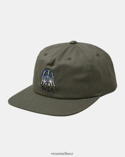 Příslušenství RVCA muži Earth corp snapback klobouk olivový BN4N08111