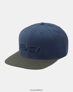 Příslušenství RVCA muži keprový snapback ii klobouk olivový BN4N08865