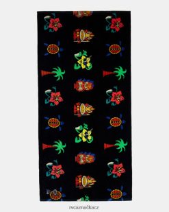 Příslušenství RVCA muži maska ​​plážový ručník Černá BN4N08791