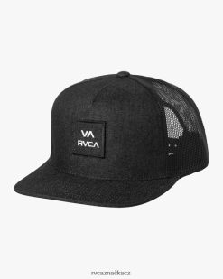 Příslušenství RVCA muži va celou cestu trucker klobouk Černá bílá BN4N08751