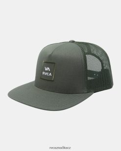 Příslušenství RVCA muži va celou cestu trucker klobouk nefrit BN4N08423