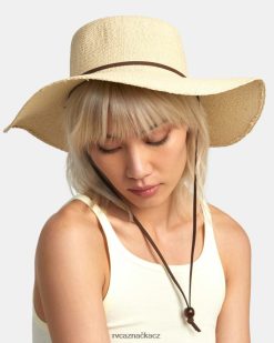 Příslušenství RVCA ženy Porto slaměný klobouk světle hnědá BN4N081293